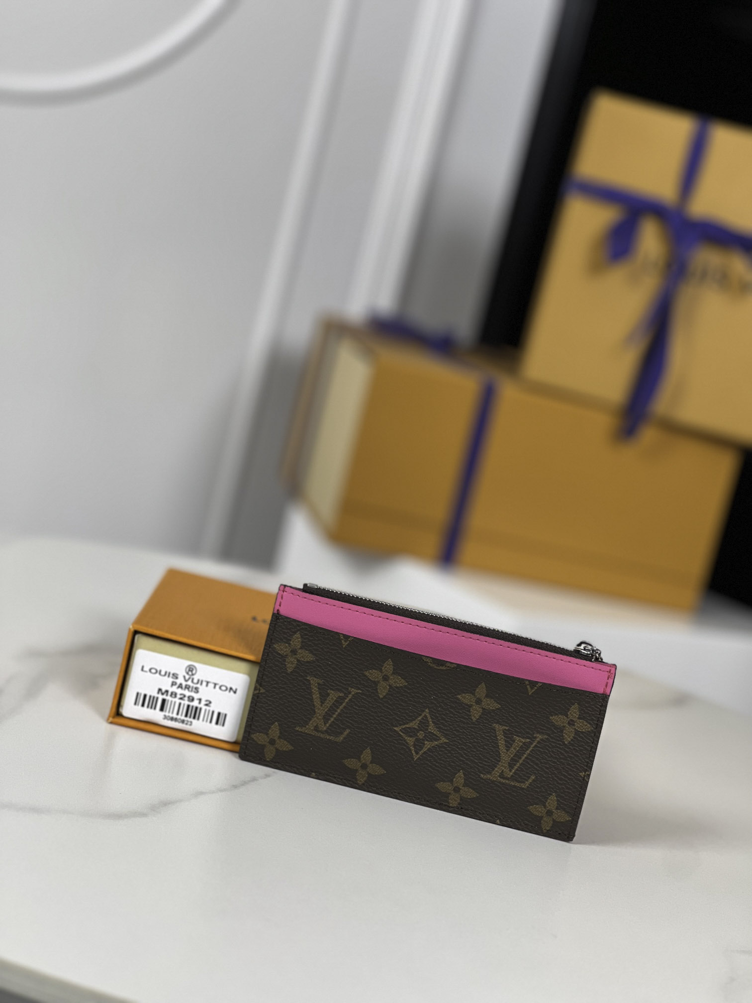 Ví Đựng Thẻ Louis Vuitton Colormania Pink