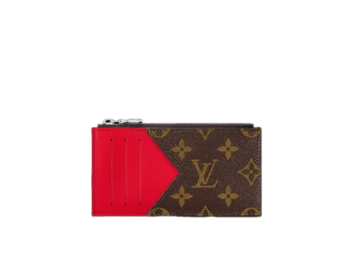 Ví Đựng Thẻ Louis Vuitton Colormania Red