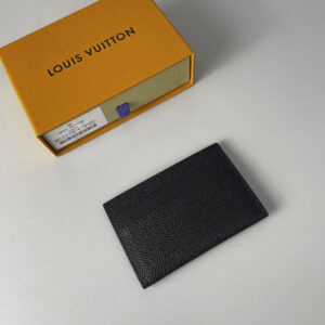 Ví Đựng Thẻ Louis Vuitton Double Card Holder Taiga Leather