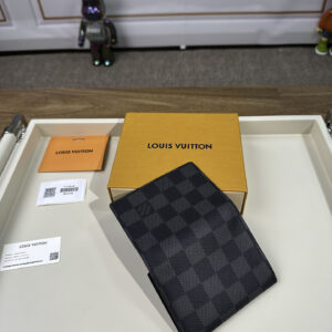 Ví Đựng Thẻ Louis Vuitton LV Envelope Màu Đen