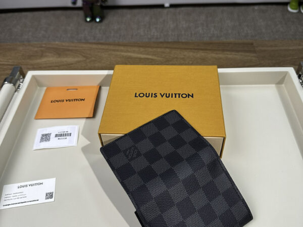 Ví Đựng Thẻ Louis Vuitton LV Envelope Màu Đen