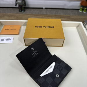 Ví Đựng Thẻ Louis Vuitton LV Envelope Màu Đen