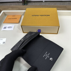 Ví Đựng Thẻ Louis Vuitton LV Envelope Màu Đen