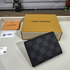 Ví Đựng Thẻ Louis Vuitton LV Envelope Màu Đen