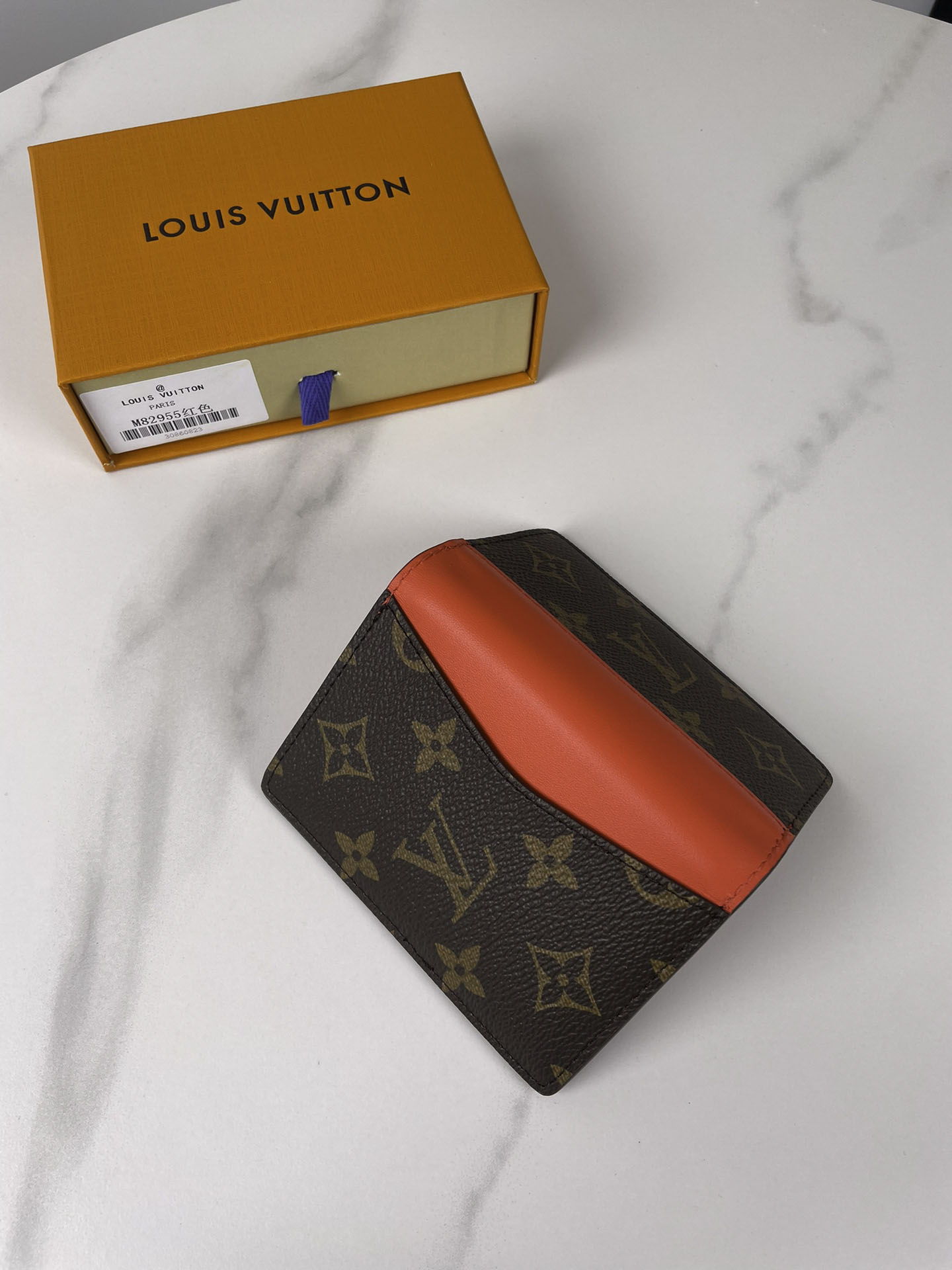 Ví Đựng Thẻ Louis Vuitton Passport Cover Colormania Red