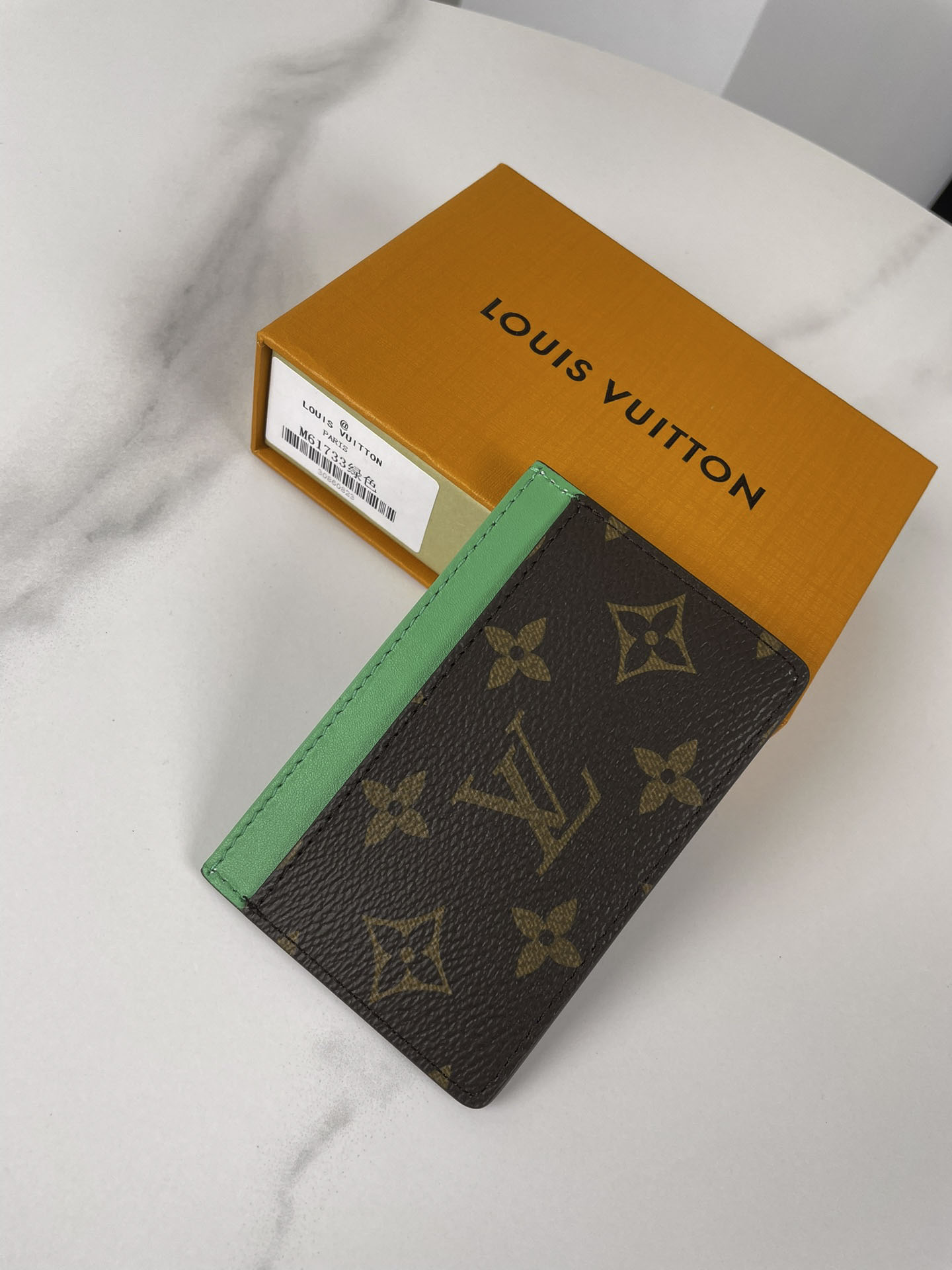 Ví Đựng Thẻ Louis Vuitton PM Colormania Green