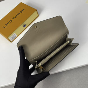 Ví Nữ Louis Vuitton Monogram Empreinte Leather Cream
