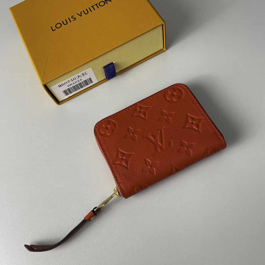 Ví Nữ Louis Vuitton Monogram Empreinte Leather Red