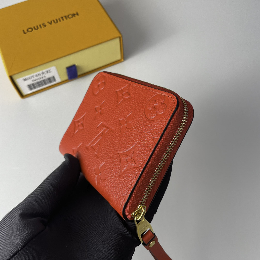 Ví Nữ Louis Vuitton Monogram Empreinte Leather Red