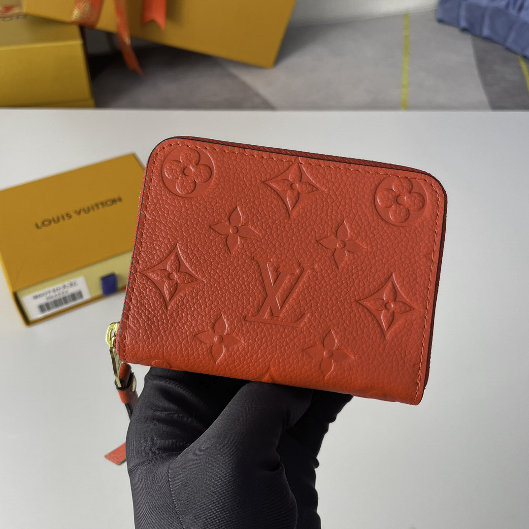 Ví Nữ Louis Vuitton Monogram Empreinte Leather Red