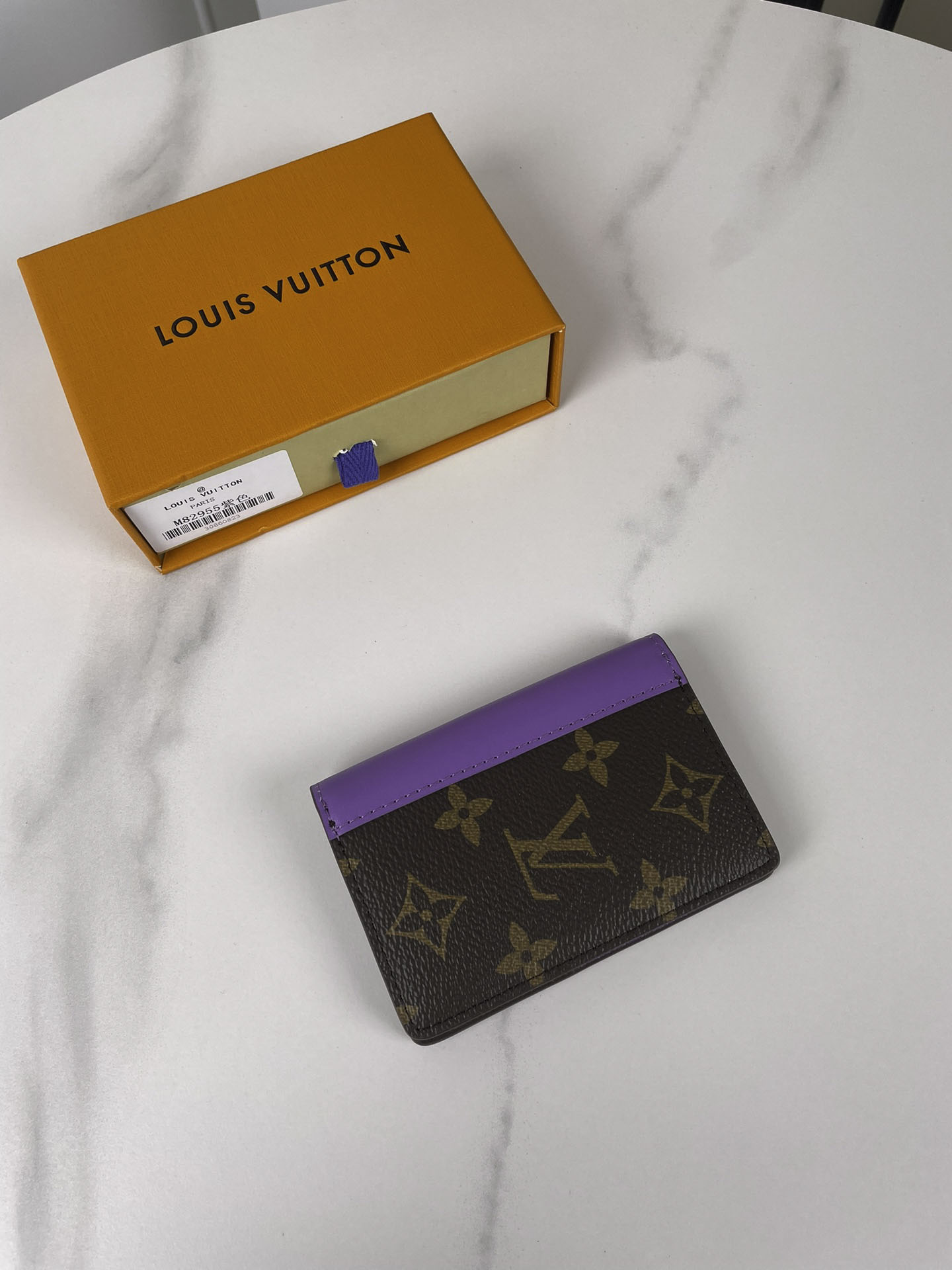 Ví Nữ Louis Vuitton Passport Cover Colormania Dark Violet