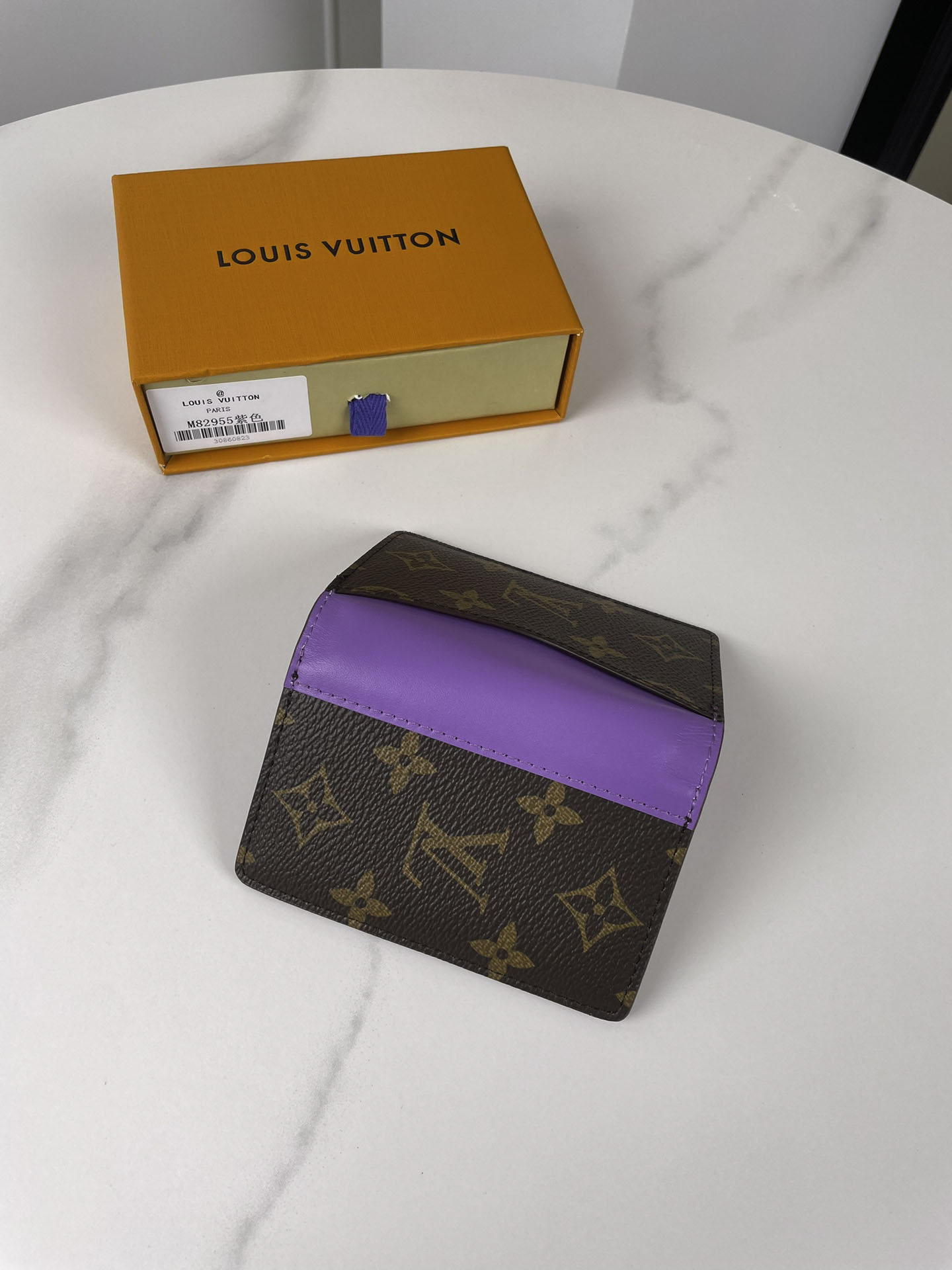 Ví Nữ Louis Vuitton Passport Cover Colormania Dark Violet