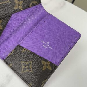 Ví Nữ Louis Vuitton Passport Cover Colormania Dark Violet