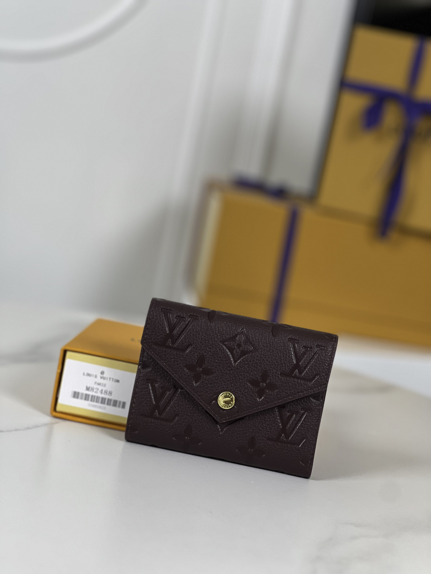 Ví Nữ Louis Vuitton victorine wallet Monogram