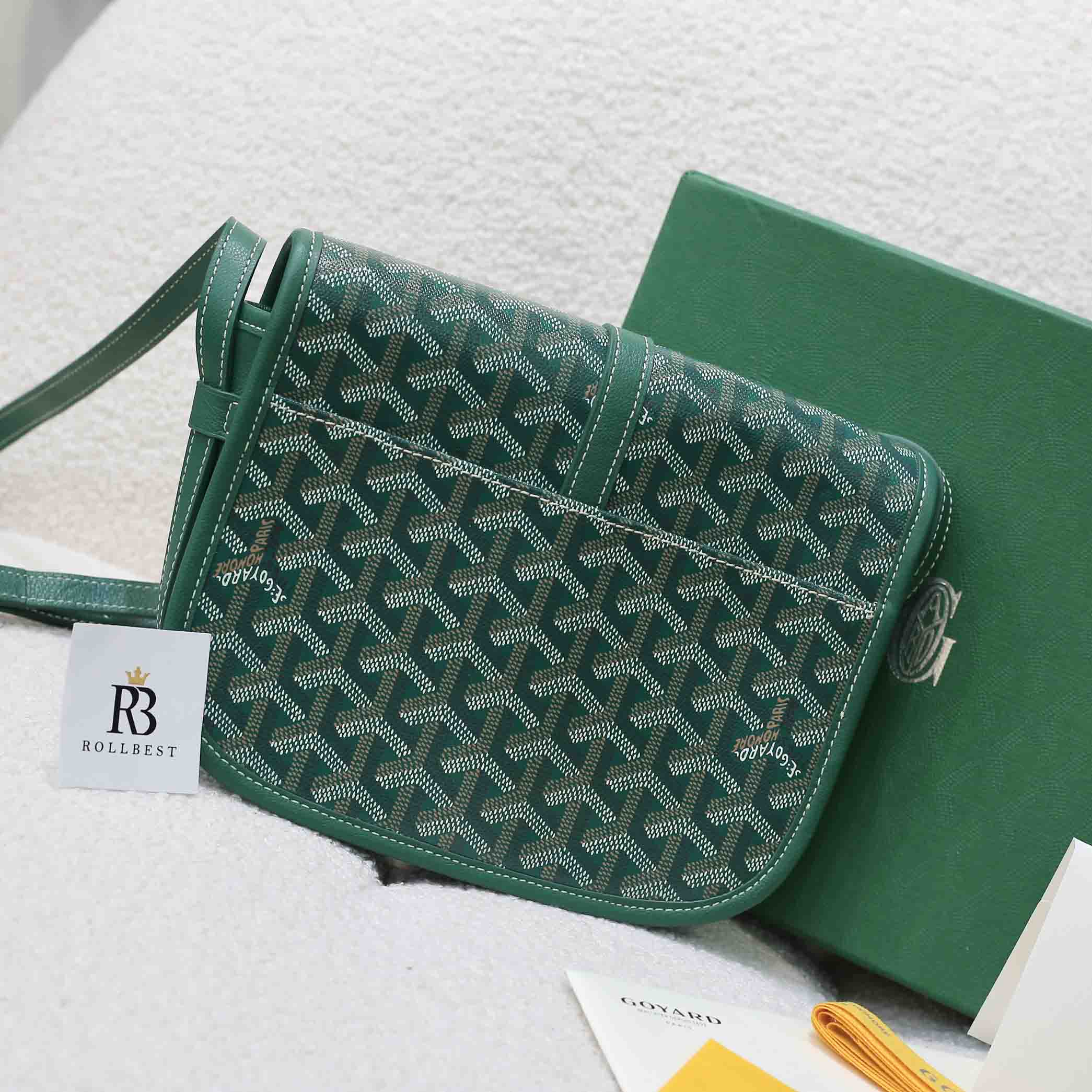 Túi Goyard Belvedere PM Green