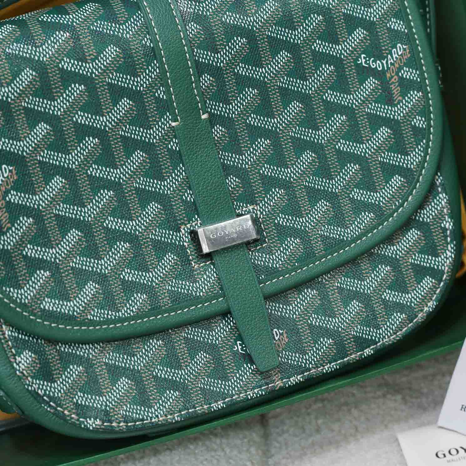 Túi Goyard Belvedere PM Green