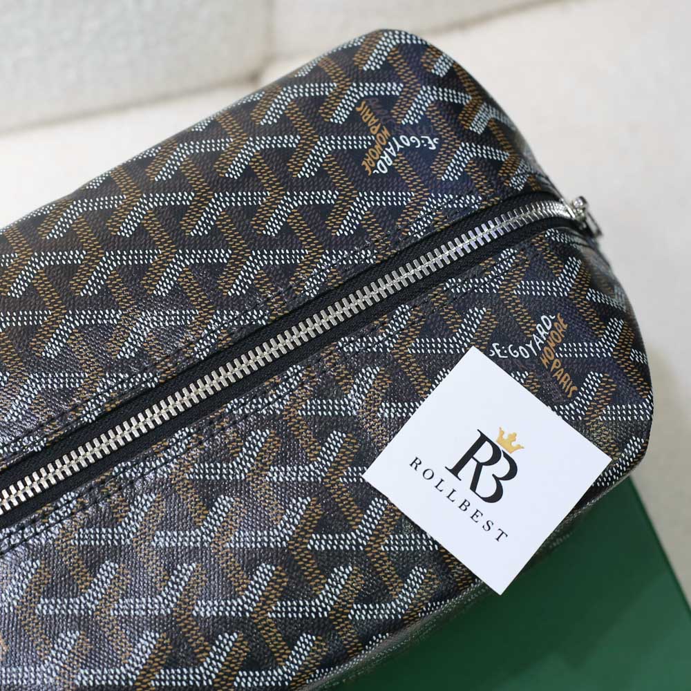 Túi Goyard Boeing 25 Toilet Bag 'Black'