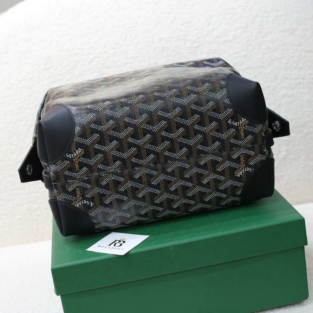 Túi Goyard Boeing 25 Toilet Bag 'Black'