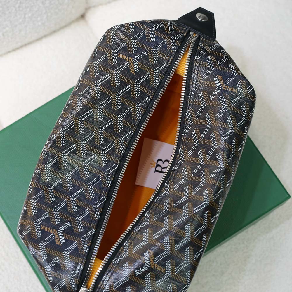 Túi Goyard Boeing 25 Toilet Bag 'Black'