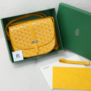 Túi Goyard Goyardine Belvedere II PM Messenger Yellow Bag