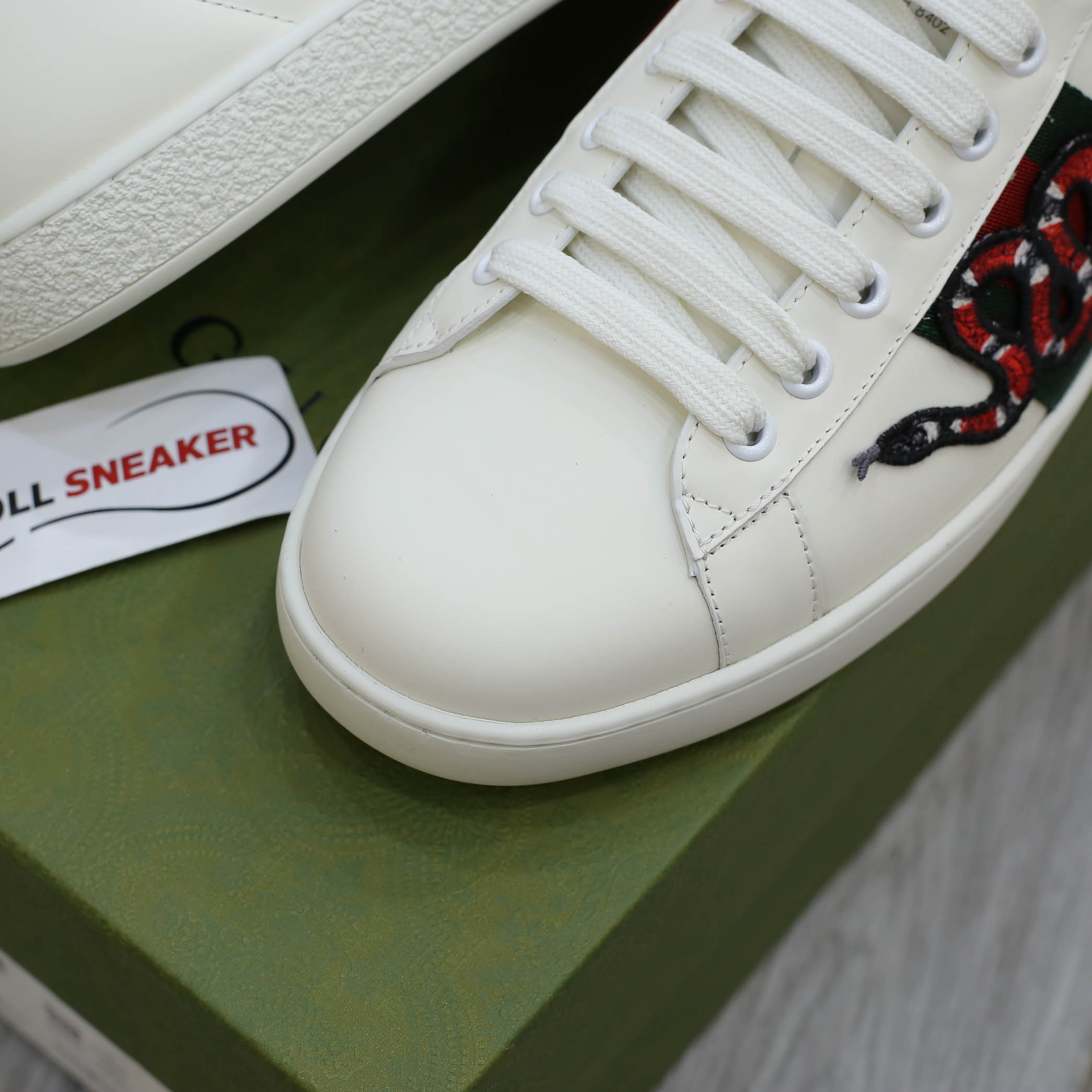 Giày Gucci Ace Sneaker Sneake Rắn