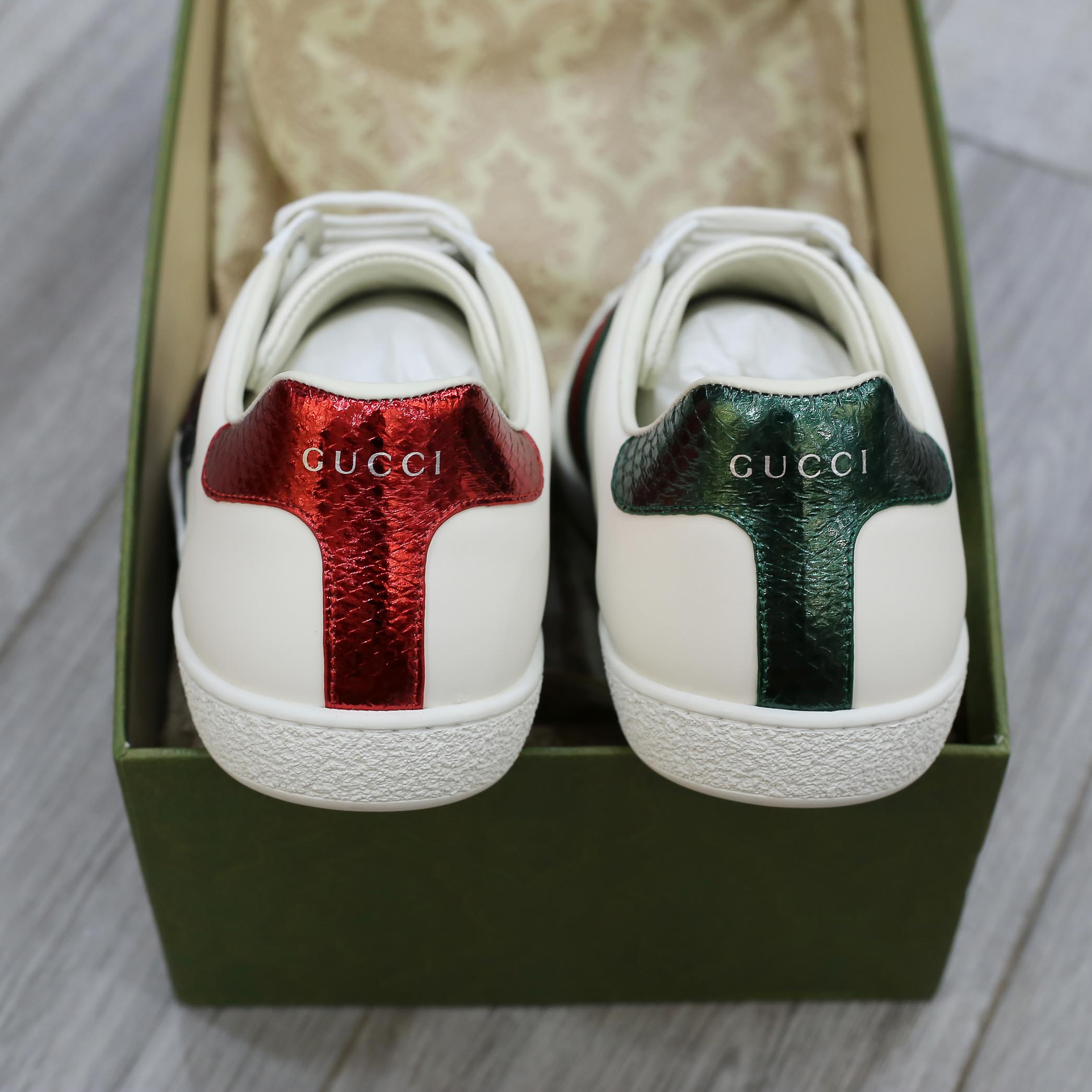 Giày Gucci Ace Sneaker Sneake Rắn