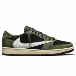 Air Jordan 1 Low Travis Scott Black Olive