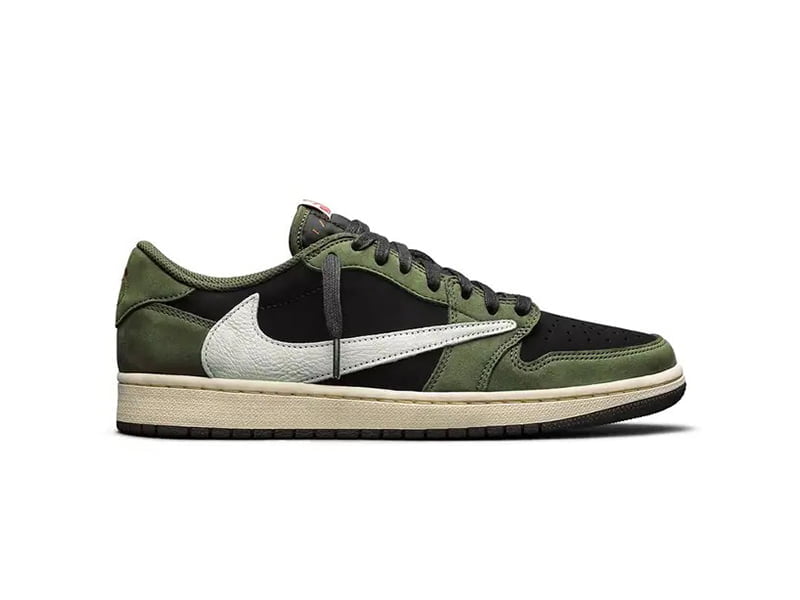 Air Jordan 1 Low Travis Scott Black Olive