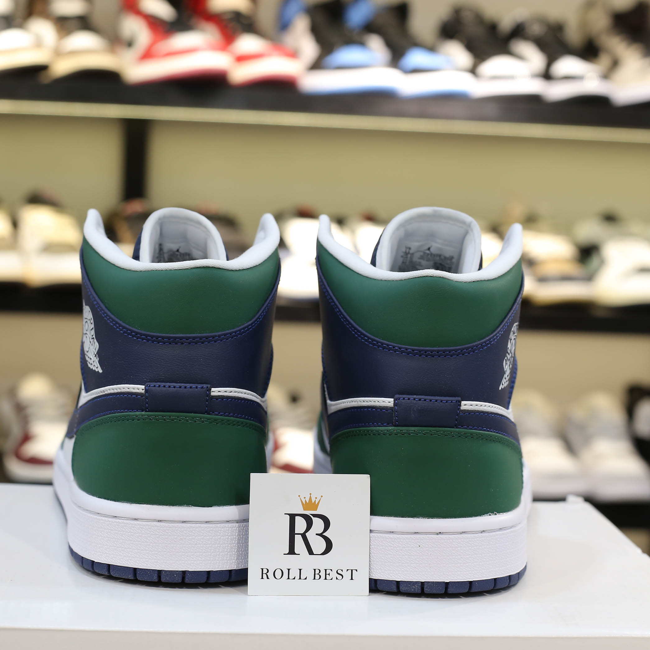 Giày Air Jordan 1 Mid SE ‘Noble Green’