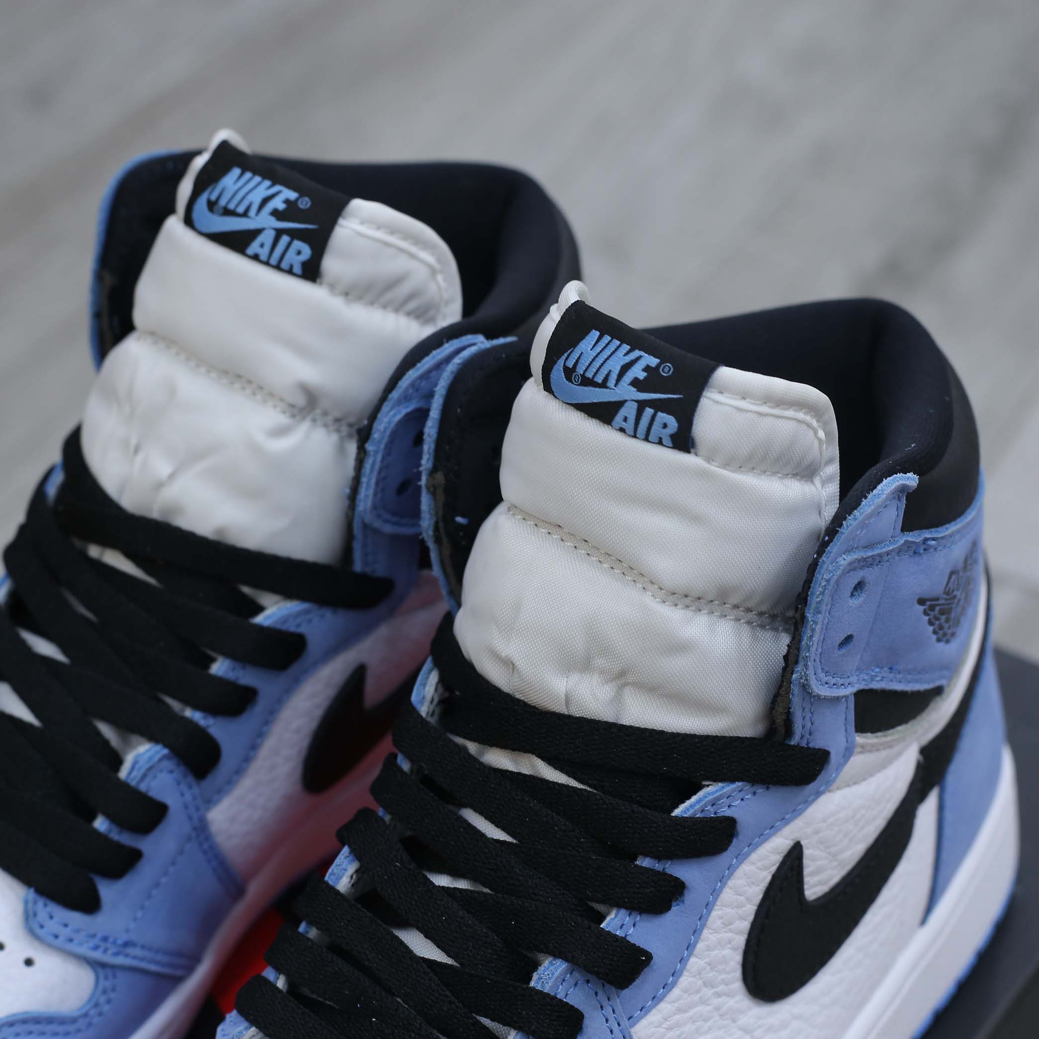 Giày Air Jordan 1 Retro High University Blue UNc Xanh