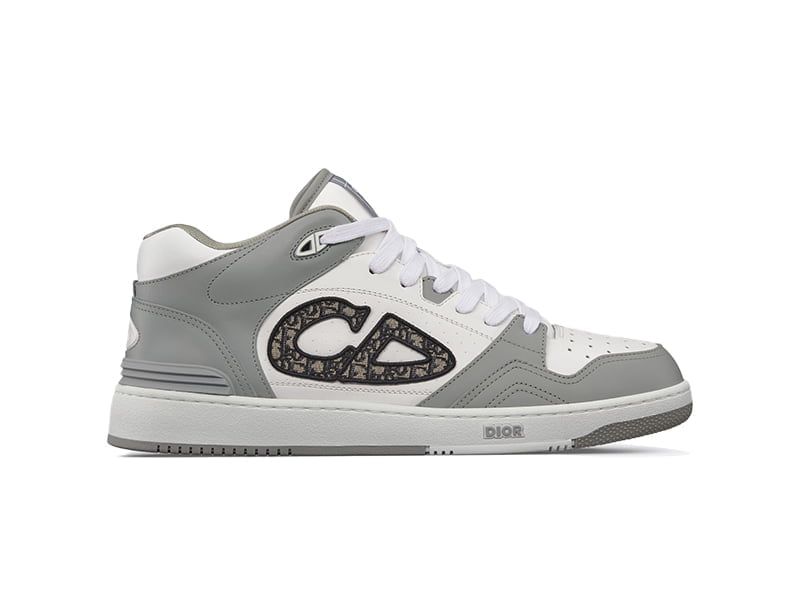 Giày Dior B57 Mid Gray White Dior Oblique Jacquard