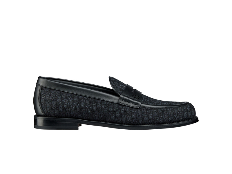 Giày Dior Granville Loafer Black Dior Oblique Jacquard