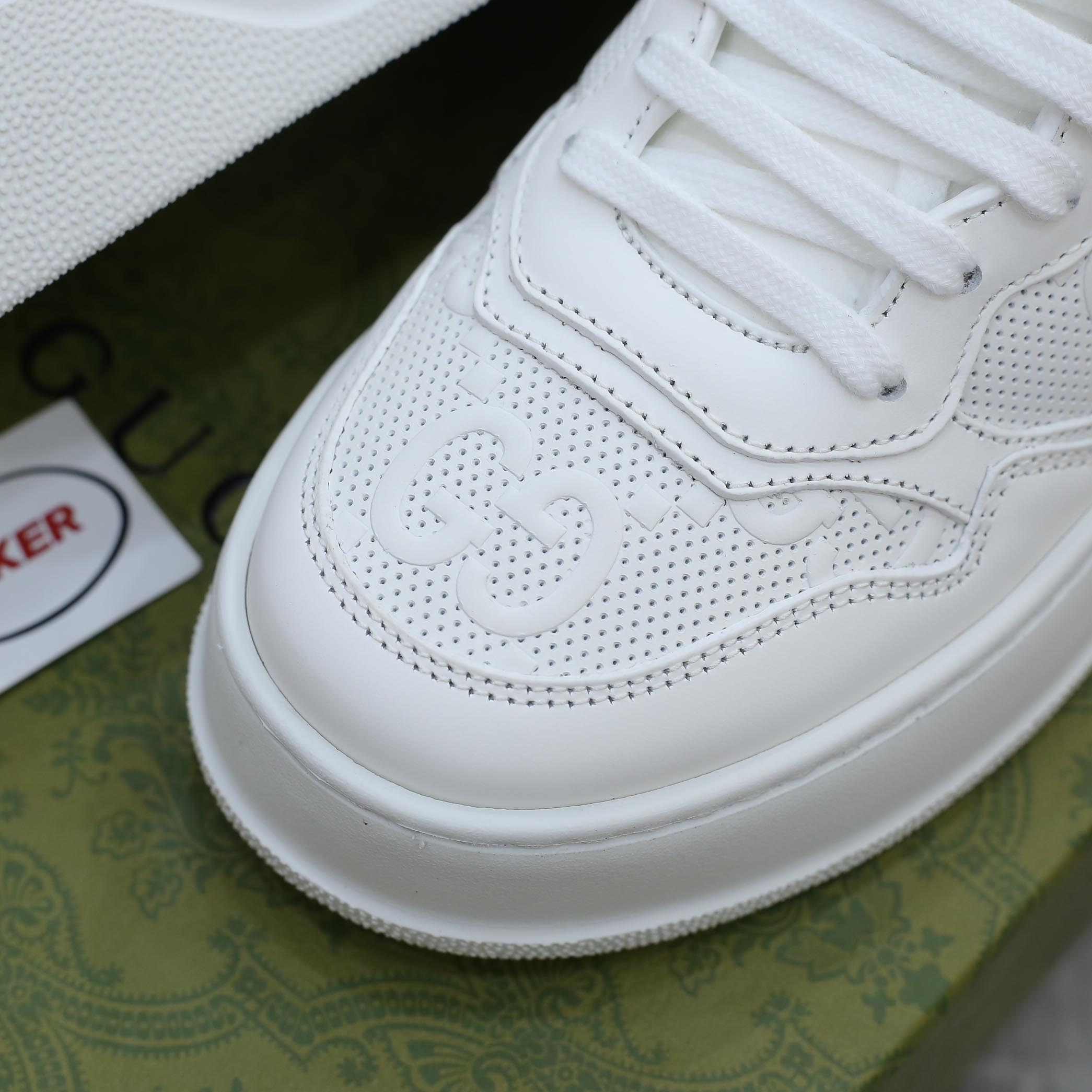 Giày Gucci GG Embossed ‘Full White’