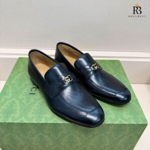 Giày Gucci Loafer With Interlocking G Black