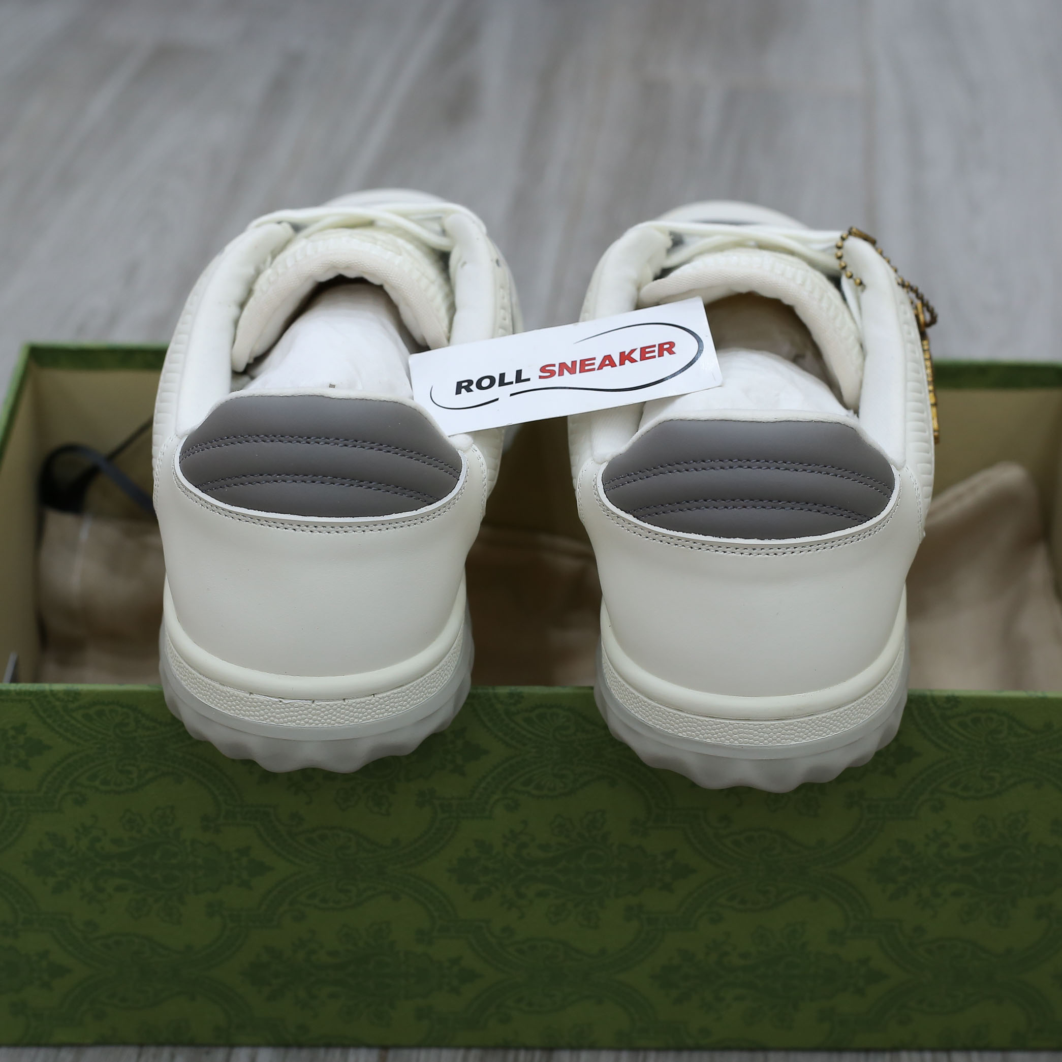 Giày Gucci MAC80 Sneaker White and Grey