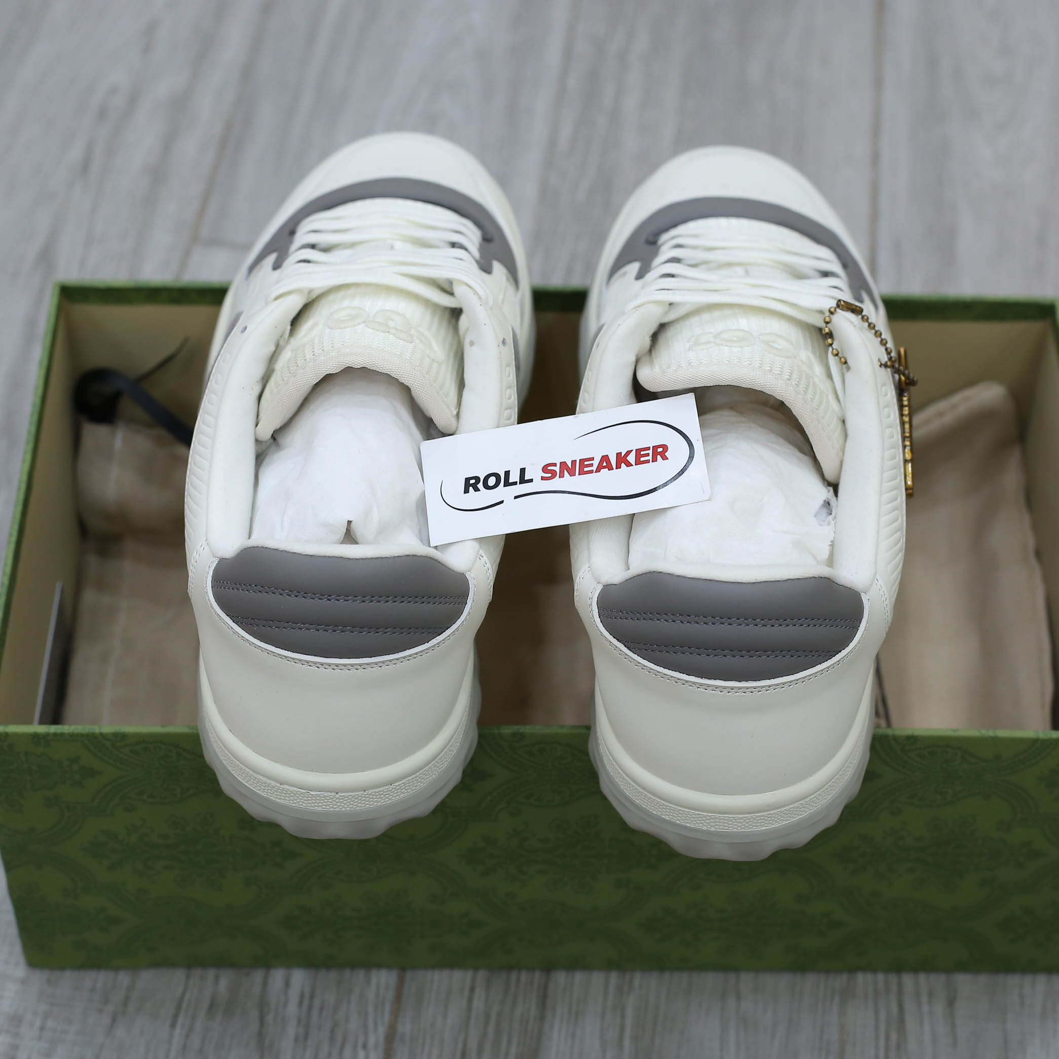 Giày Gucci MAC80 Sneaker White and Grey