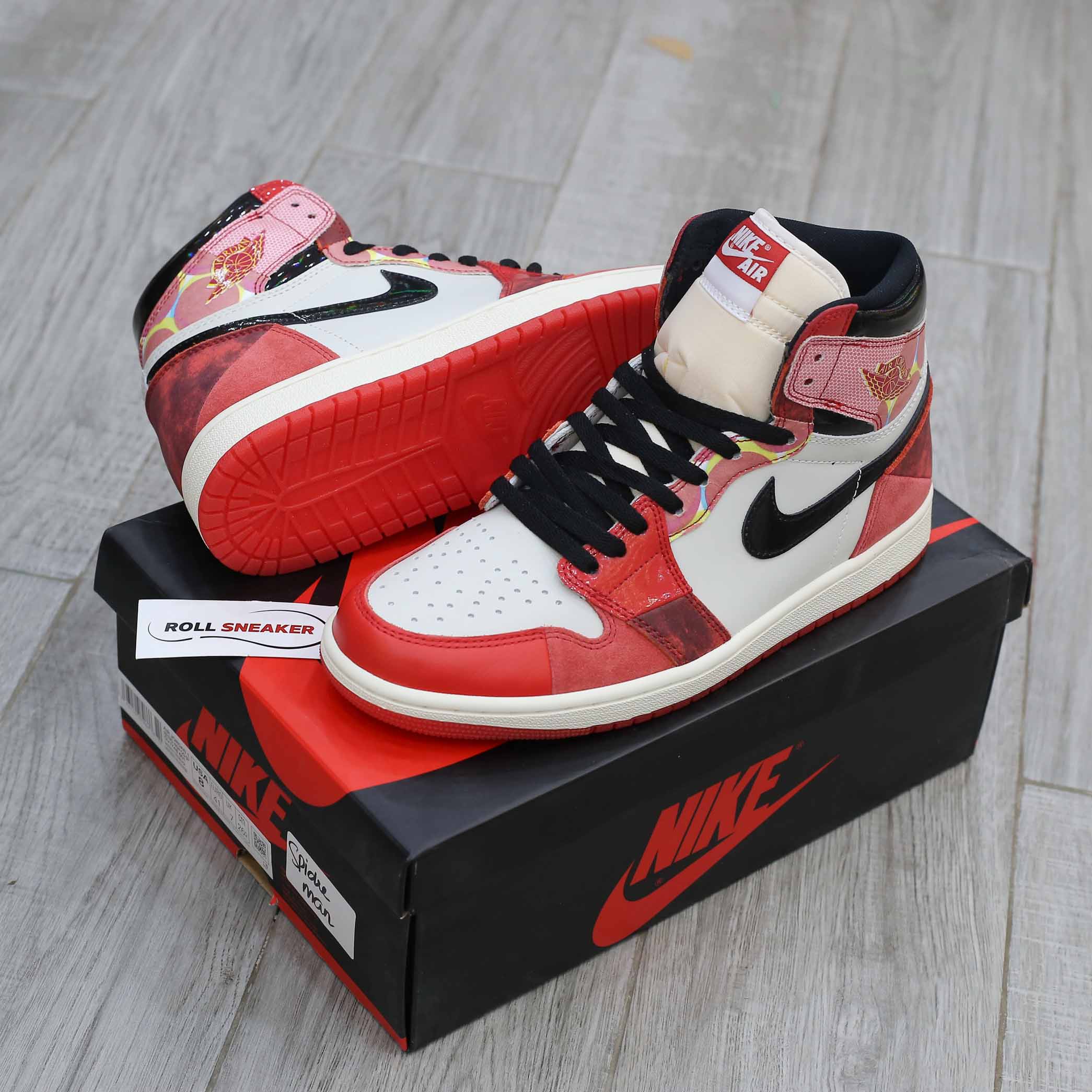 Giày Jordan 1 Retro High OG Spider-Man ‘Across the Spider-Verse’