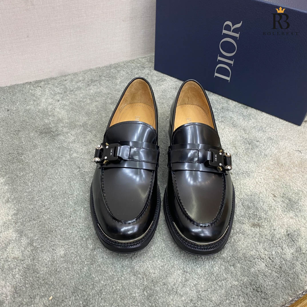 Giày Loafer Dior Evidence Smooth Calfskin Loafer Black