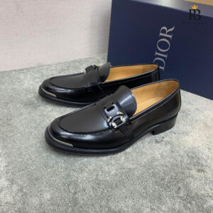 Giày Loafer Dior Evidence Smooth Calfskin Loafer Black