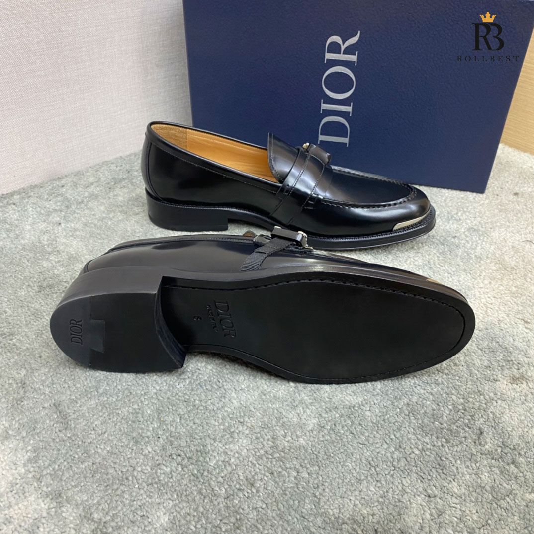 Giày Loafer Dior Evidence Smooth Calfskin Loafer Black