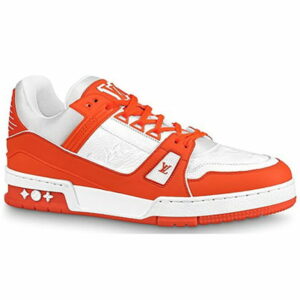 Giày Louis Vuitton Lv Trainer Monogram Orange