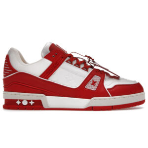 Giày Louis Vuitton Trainer Red White