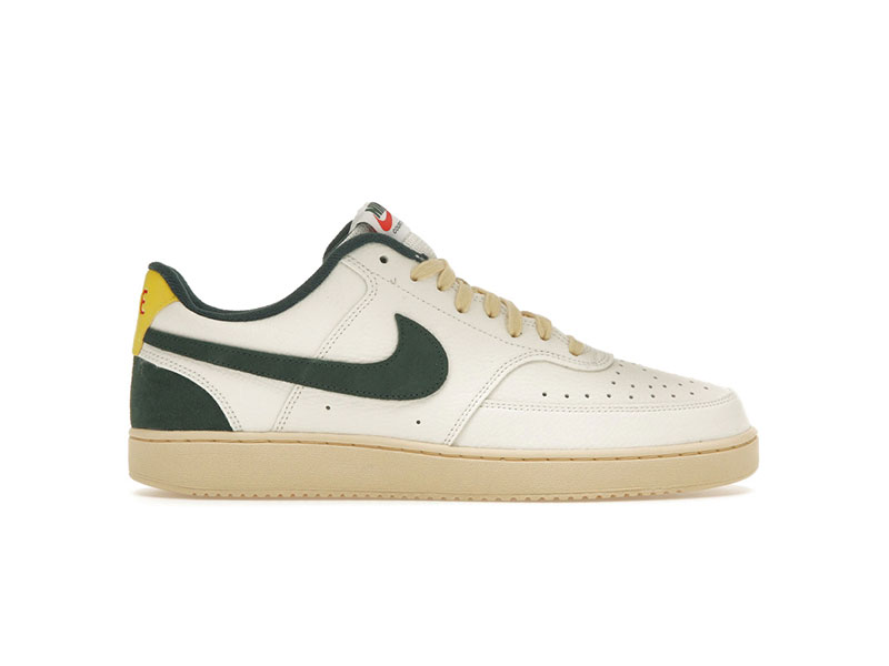 Giày Nike Court Vision Low Sail Pro Green Opti Yellow