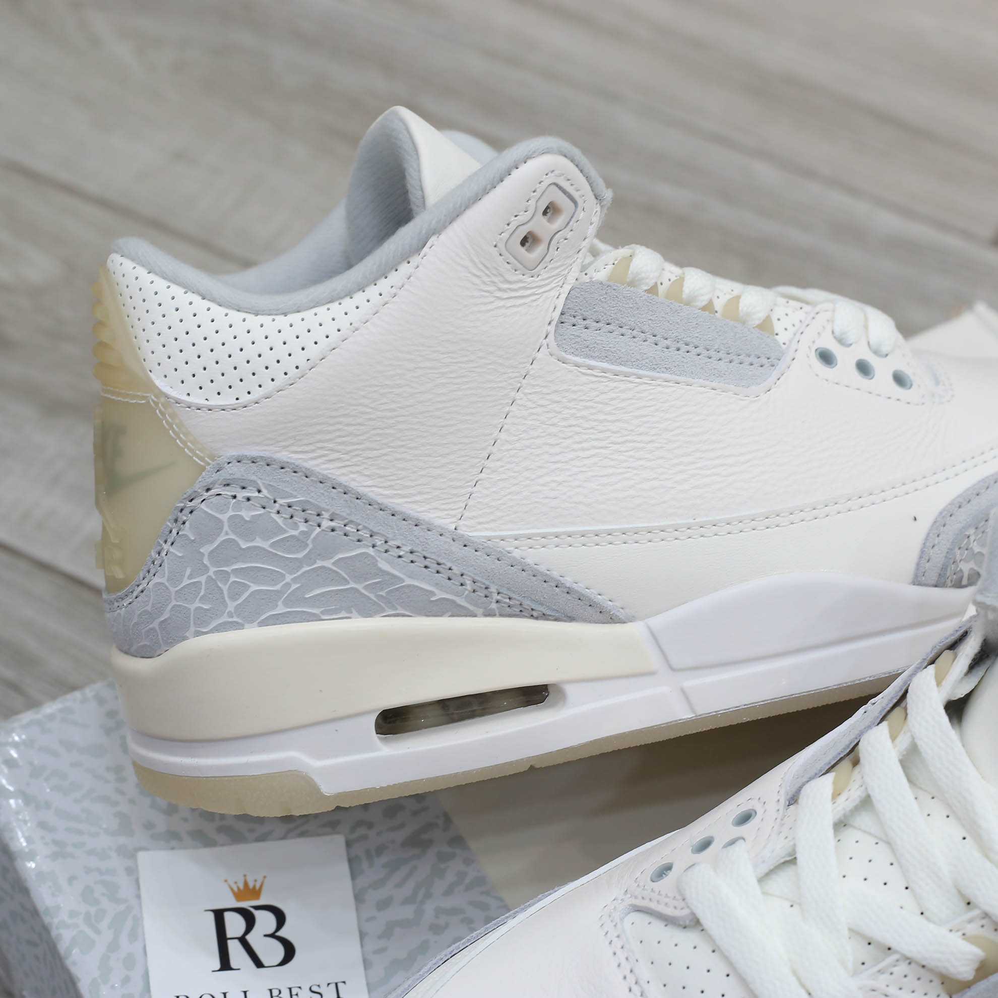 Giày Nike Air Jordan 3 Retro SE Craft Ivory Grey Mist