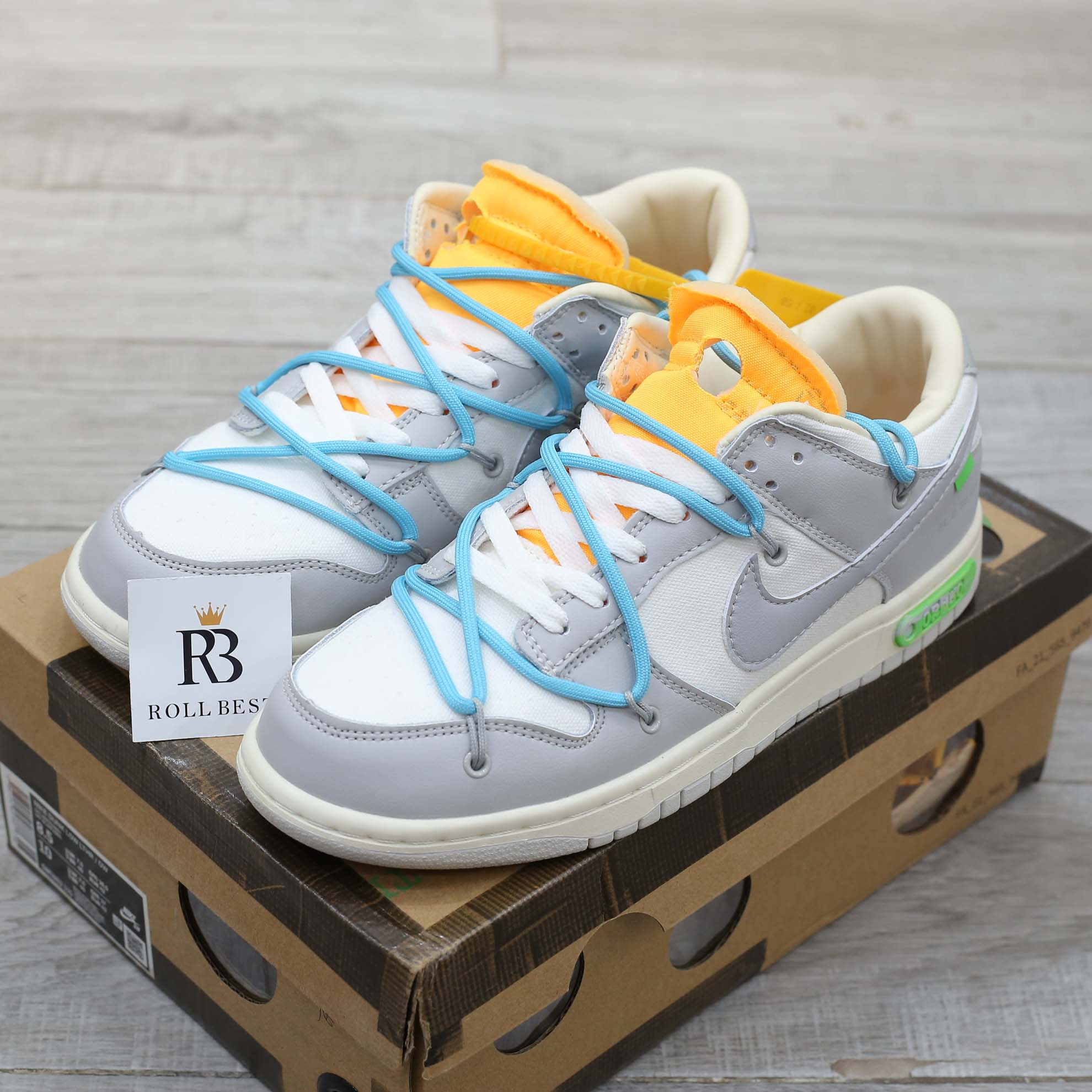 Giày Nike Off-White x Dunk Low ‘Lot 02 Of 50’