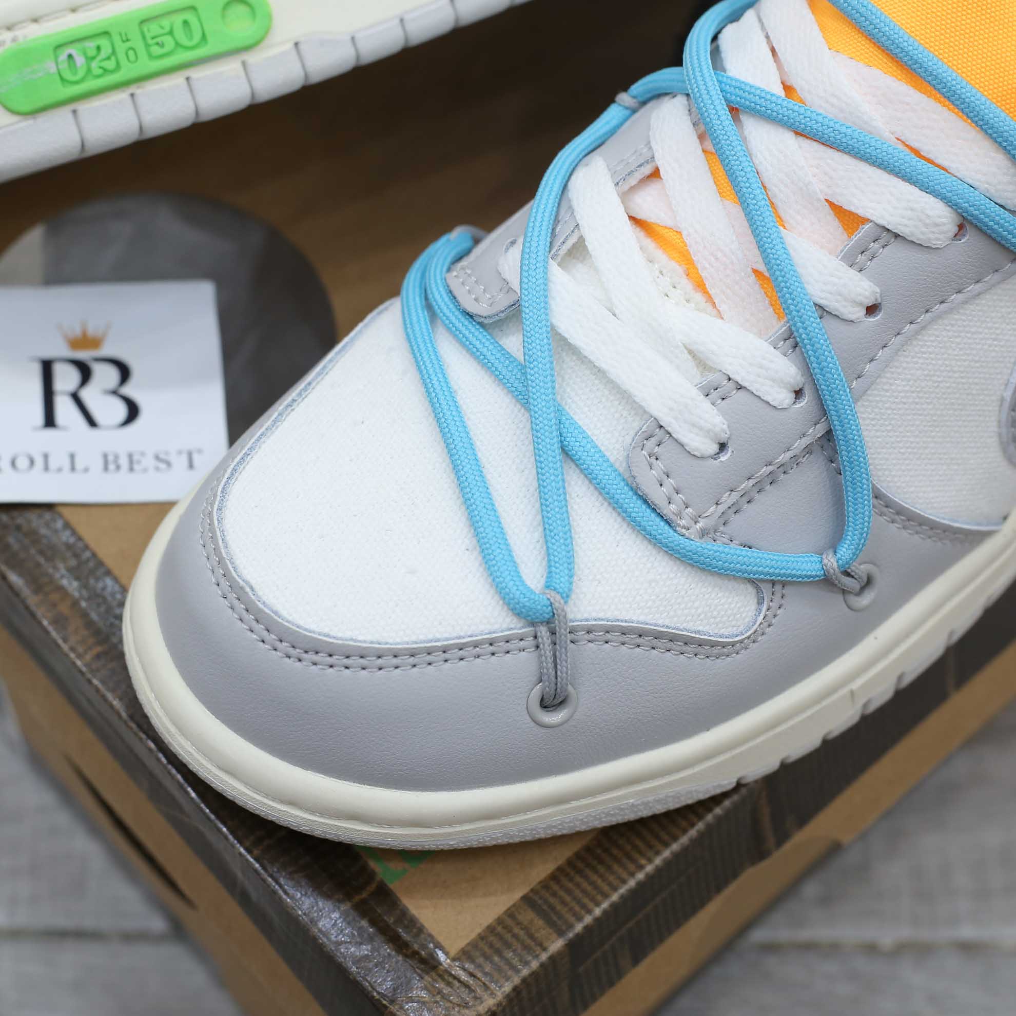 Giày Nike Off-White x Dunk Low ‘Lot 02 Of 50’