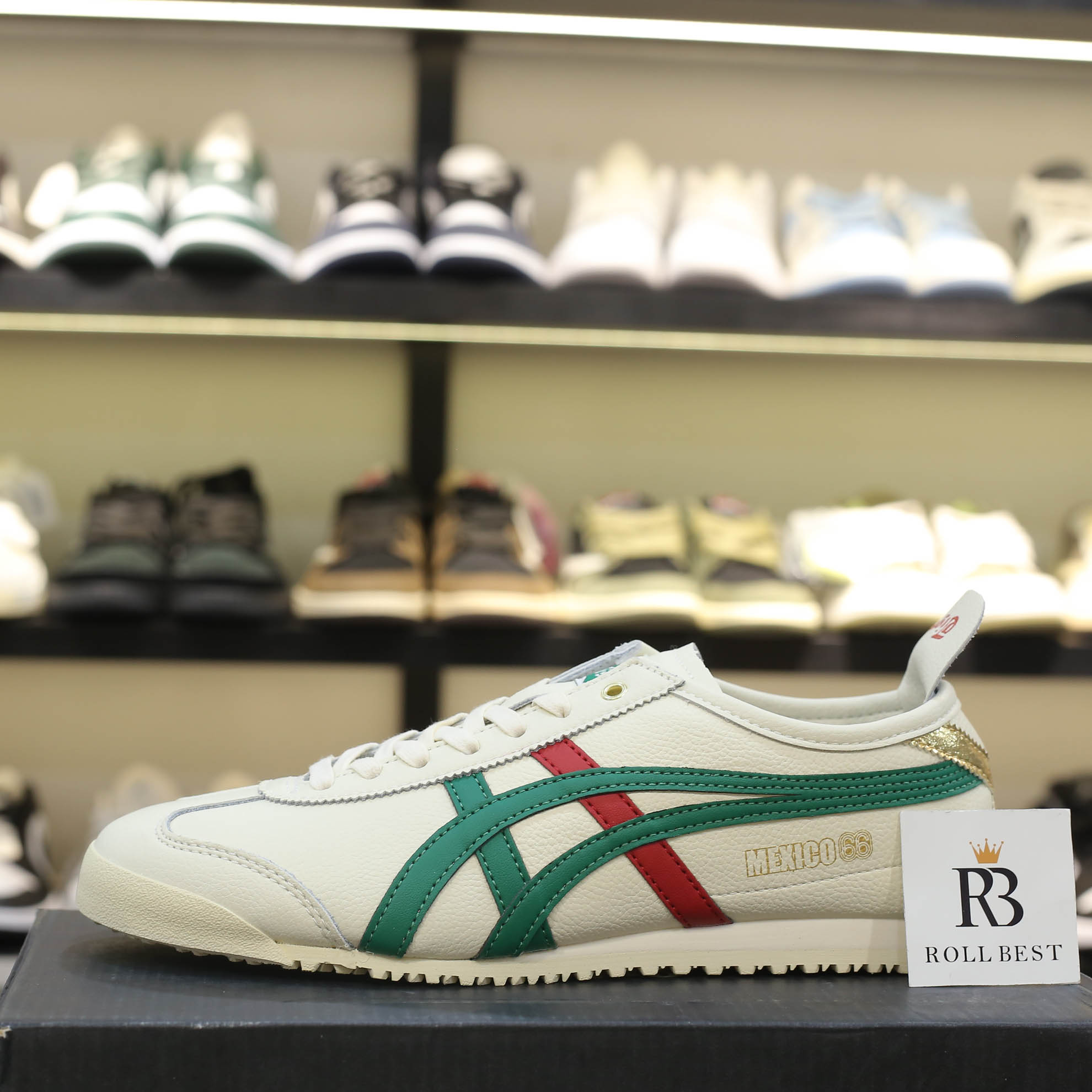 Giày Onitsuka Tiger Mexico 66 ‘Birch Kale’