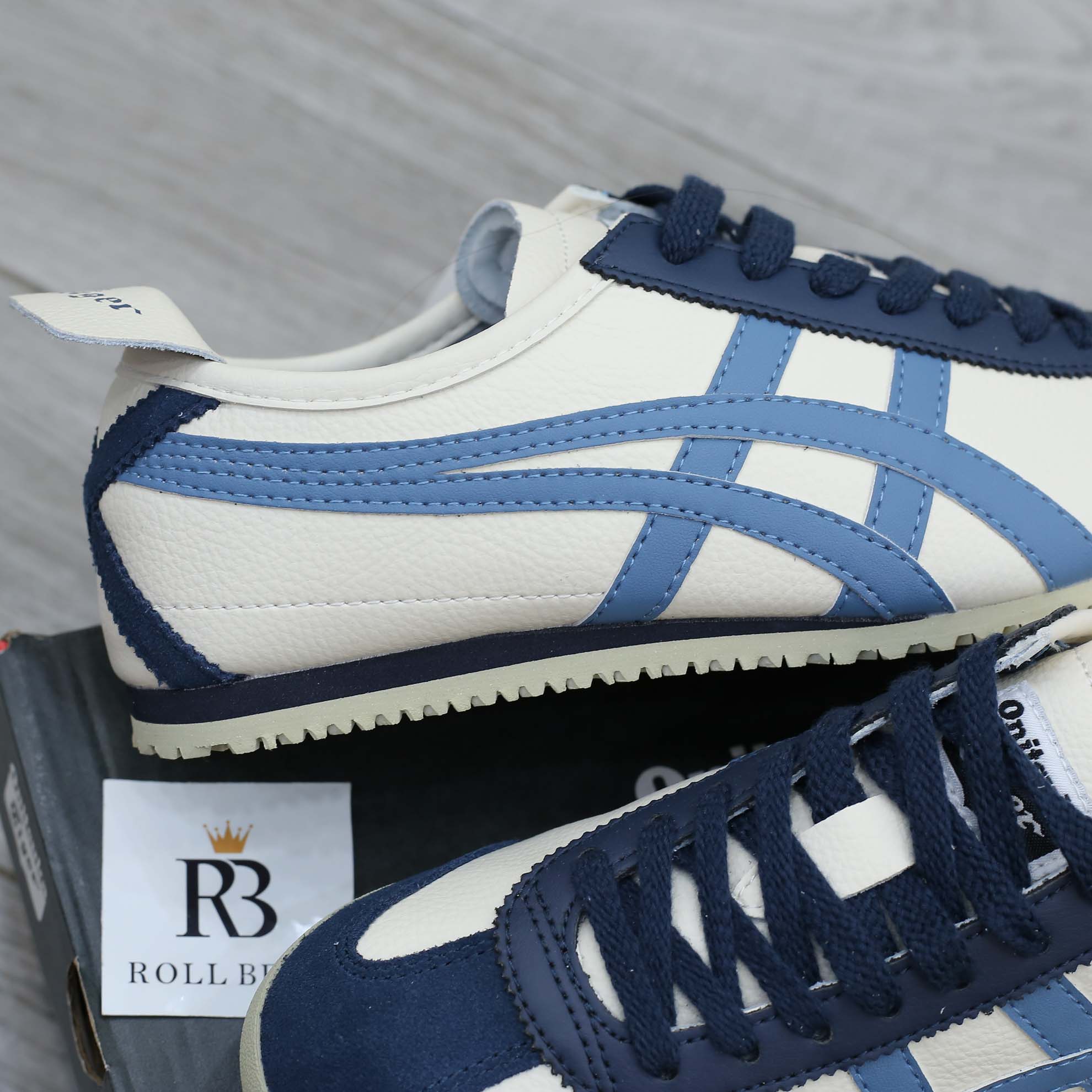 Giày Onitsuka Tiger Mexico 66 CreamGrey Floss