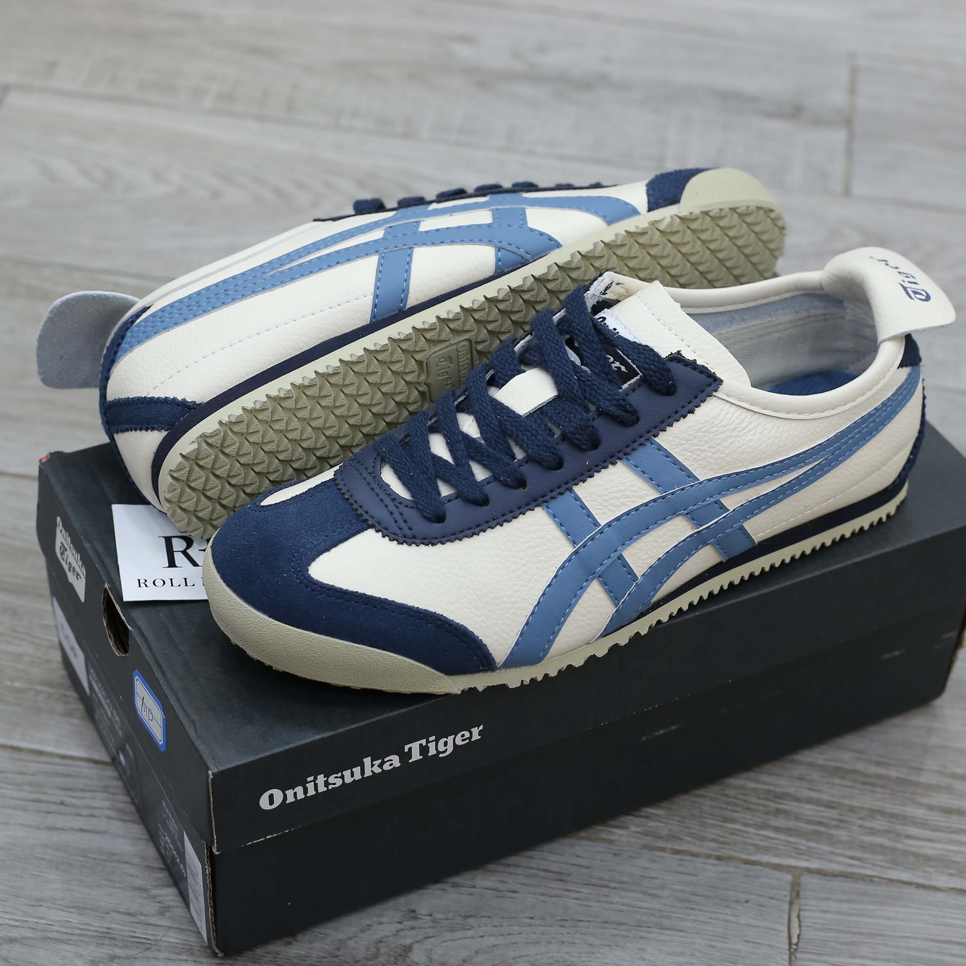 Giày Onitsuka Tiger Mexico 66 CreamGrey Floss